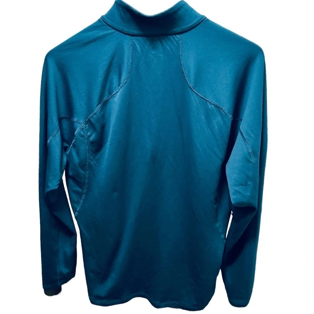 THE NORTH FACE quarter zip pullover blue green Men’s large